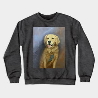 Golden Retriever Service Dog Crewneck Sweatshirt